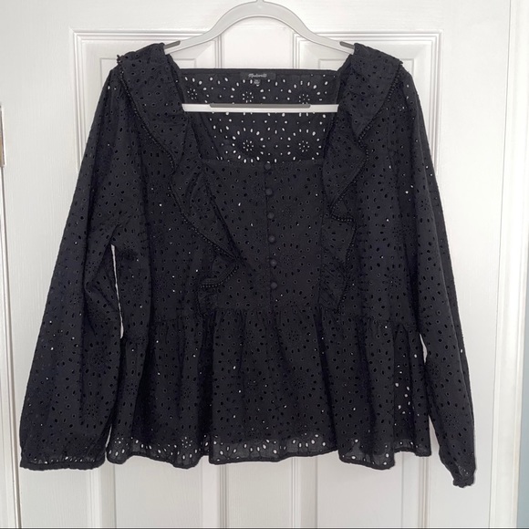 Madewell Lace Patterned Shirt - Picture 2 of 9